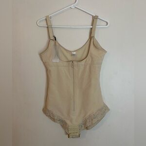 SHAPERX Women’s Fajas Colombianas Shapewear Cream  Tummy Control  Bodysuit XL